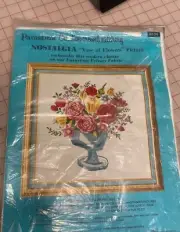 Paragon Crewel Stitchery Kit “Vase of Flowers” 0634