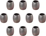 Setomonohonpo Set of 10 Black Bizen Bizen Blowing Toothpick Holder (4.5 x 5 cm) | Seasoning Containers