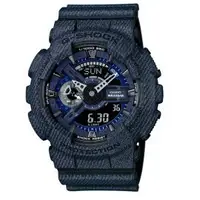 在飛比找PChome商店街優惠-CASIO/G-SHOCK/不敗牛仔丹寧時尚運動錶/GA-1