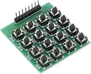 Xiaojiang Store 1 PCS 4X4 Matrix Keyboard, m/ic-r/o Switch, 16 Keys, Single-chip Computer External Expansion Keyboard Module