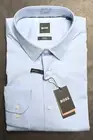 Hugo Boss Men's Hank Kent Easy Iron Slim Fit Stretch Cotton Dress Shirt 42 16.5