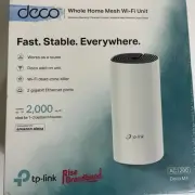 Deco m4 Whole Home Router Mesh Wi-Fi System TP-Link AC1200 DEAD ZONE KILLER