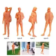 1/64 Diorama Figure DIY Projects Model Building Kits Model Trains People Figures