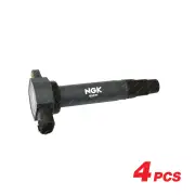 4 x NGK Ignition Coils for Peugeot 4008 2.0L 4B11 I4 16V DOHC VVT SUV 2012-2017