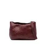 [Dragon Diffusion] Dragon Diffusion Woven Leather Shoulder Bag ONE SIZE RED
