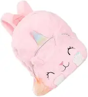 [OATIPHO] Schoolbag for Boys and Girls Cartoon Backpacks Adorable Plush Design Multi-function Backpacks for Girls College Students and Travel Random