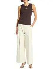 [Sass & Bide] Detour Tank in Chocolate