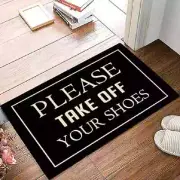 Please Doormat Take Off Your Shoes Welcome Entrance Home Decor Corridor Balcony
