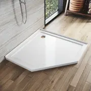 ELEGANT Diamond Center Waste Hole Shower Bases 1000x1000mm