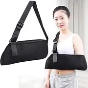 Arm Sling - Adjustable Arm/Elbow/Wrist & Shoulder Support Brace - Shoulder Immobilizer for Rotator Cuff Injury, Dislocated, Broken & Strains