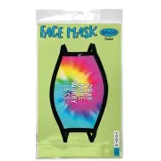 Scripture Pray More Worry Less Tie Dye Face Mask Youth Ages 3-10 New Free Ship