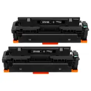 2 Pack Toner Compatible With HP 410X CF410X LaserJet MFP M477fnw M477fdn M452dn