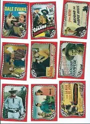 RIDERS OF THE SILVER SCREEN -- Complete 300 card set -- Poster art & Bio's 44 st