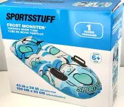 SportsStuff FROST MONSTER Torpedo Snow Tube, Inflatable Snow Sled
