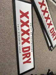 XXXX Dry Beer Mat / Runner Qld State Of Origin Bar Mat - New Multiple Available