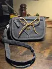 Denim Crossbody Purse with Makeup Compartment Y2K KMART NOS NWT UNUSED