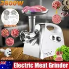 Electric Meat Grinder 2800W Stainless Sausage Filler ​Kibbe Maker Stuffer Mincer
