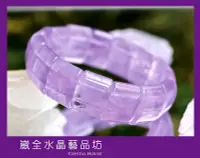 在飛比找Yahoo!奇摩拍賣優惠-【崴全水晶】天然 能量 水晶 紫玉髓 手排 【20x14mm