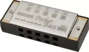 TOMBO Pocket Bass harmonica No.1160 With Semi Hard Case NEW