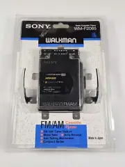 Brand New Sealed - Sony Walkman WM-F2065 Stereo Cassette Player - Made in Japan