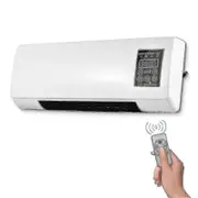 Portable 2-in-1 Heater and Air Conditioner Combo with Remote Control for Wall Mount or Desktop Use in Bedrooms AU Plug