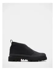 [Clarks] Badell Desert Boot in Black