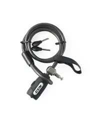 Bicycle Cable Loop Key Lock 1.25M x 10MM Patented Loop Lock Design CCM Brand