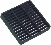 980G Square Grate, Diamond Design, Fits Catch Basin Drain, Risers and Low Profil