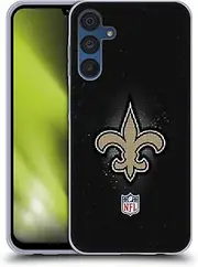 Head Case Designs Officially Licensed NFL LED New Orleans Saints Artwork Gel Case [Military Grade Protection] Compatible with Samsung Galaxy A15
