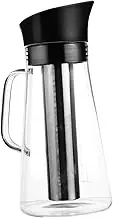 TIDTALEO Glass Teapot Cold Brew Coffee Maker Filter for Cold Brew Pot Teapot Heat-Resistant Pot