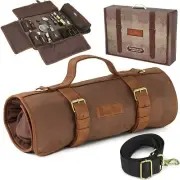 17PC Bartender Bag Travel Kit Bag with Bar Tools Cocktail Set Shaker Jigger Set