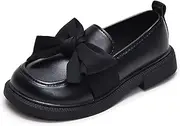 [YOUNIFIZ] Toddler Girl’s Dress Shoes Comfort Bowtie Princess Oxford Style School Uniform Shoes Loafer Flats
