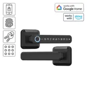 Smart Fingerprint Door Lock Electronic Handle Digital Password Keyless Security