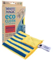 White Magic Eco Cloth Microfibre Bathroom 1 Pack