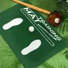 Super Absorbent Baseball Hitting Mat Anti-slip T-Ball Practice Mat Home