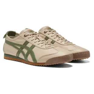 【Onitsuka Tiger】淺棕底綠虎爪紋 MEXICO 66 SD-260