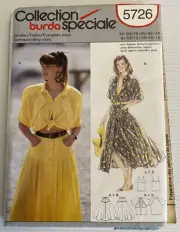 Burda 5726 Vintage 80s Sewing Pattern Multisize Skirt Camisole Top Shirt