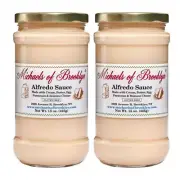 2 Jars Michaels of Brooklyn Alfredo Sauce 15 oz each