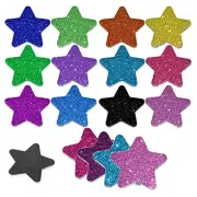 30Pcs Star Shape Disposable Nail Glitter File Strips Nail Mini Buffer Block