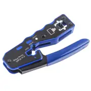 RJ45 Pass Through PRO HD Crimping Tool Crimper Cat 5 5e 6 7 Connector LAN