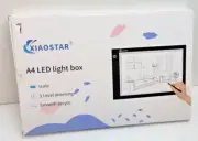 Light Box Drawing Pad, Tracing Board with Type-C Charge Cable and Brightness Adj