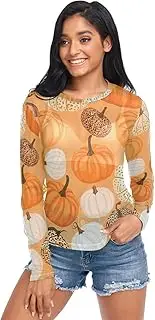 [RPLIFE] Pumpkins Orange Mesh Top, Sheer Womens Tops S-XXL