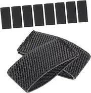 DECOMELODY Elastic Belt Keepers Durable Strap Organizers for Wide Belts Back Straps Twill Design for Comfortable Fit Easy to Use Retainer Bands
