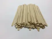 500pk Wooden Coffee Tea Stirrers Waxing Craft Paddle Pop Sticks Cafe Shop