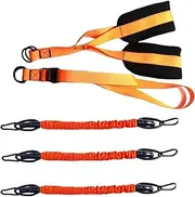 Pull up Assistance Band Adjustable Size Heavy Duty Pull up Bands with Feet Rest Workout Bands for Working Out Body Stretching