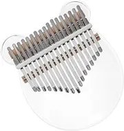 Kisangel 1 Set Kalimba Piano with Storage Bag Finger Piano for Beginners Durable Mineral Keys Easy to Play Learning