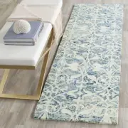 Safavieh Chatham DARK BLUE / IVORY 2'-3" X 7' Runner - CHT765C-27