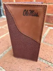 Zep-Pro University Of Mississippi Football Leather Tall Wallet
