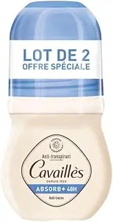 Rogé Cavaillès Absorb+ 48H Anti-Trace Deodorant Roll-On 2 x 50ml