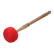 Singing Bowl Mallet Wool Red Sound Bowl Drum Stick Extra